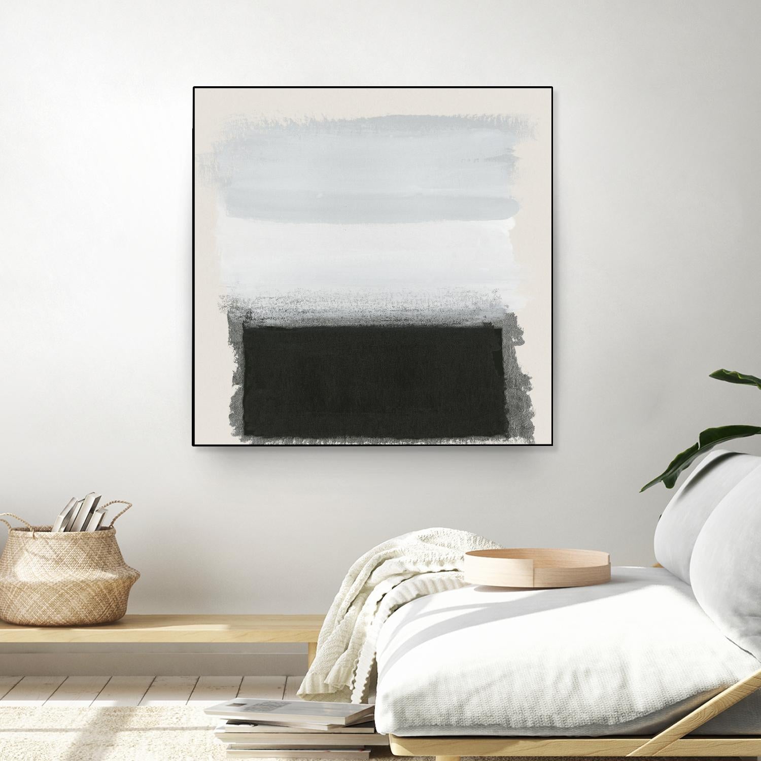 Star Night Interlude by PI Studio on GIANT ART - white abstract rothko