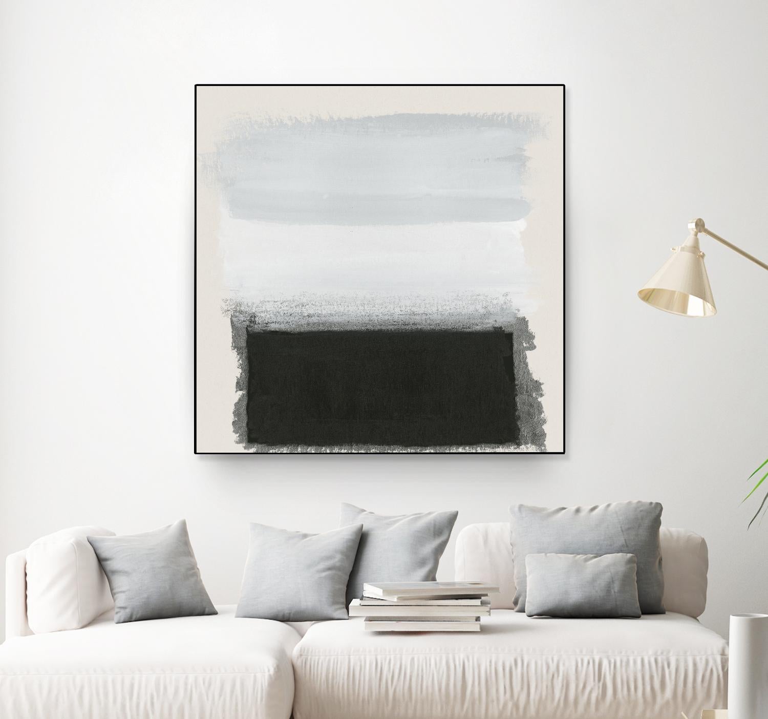 Star Night Interlude by PI Studio on GIANT ART - white abstract rothko