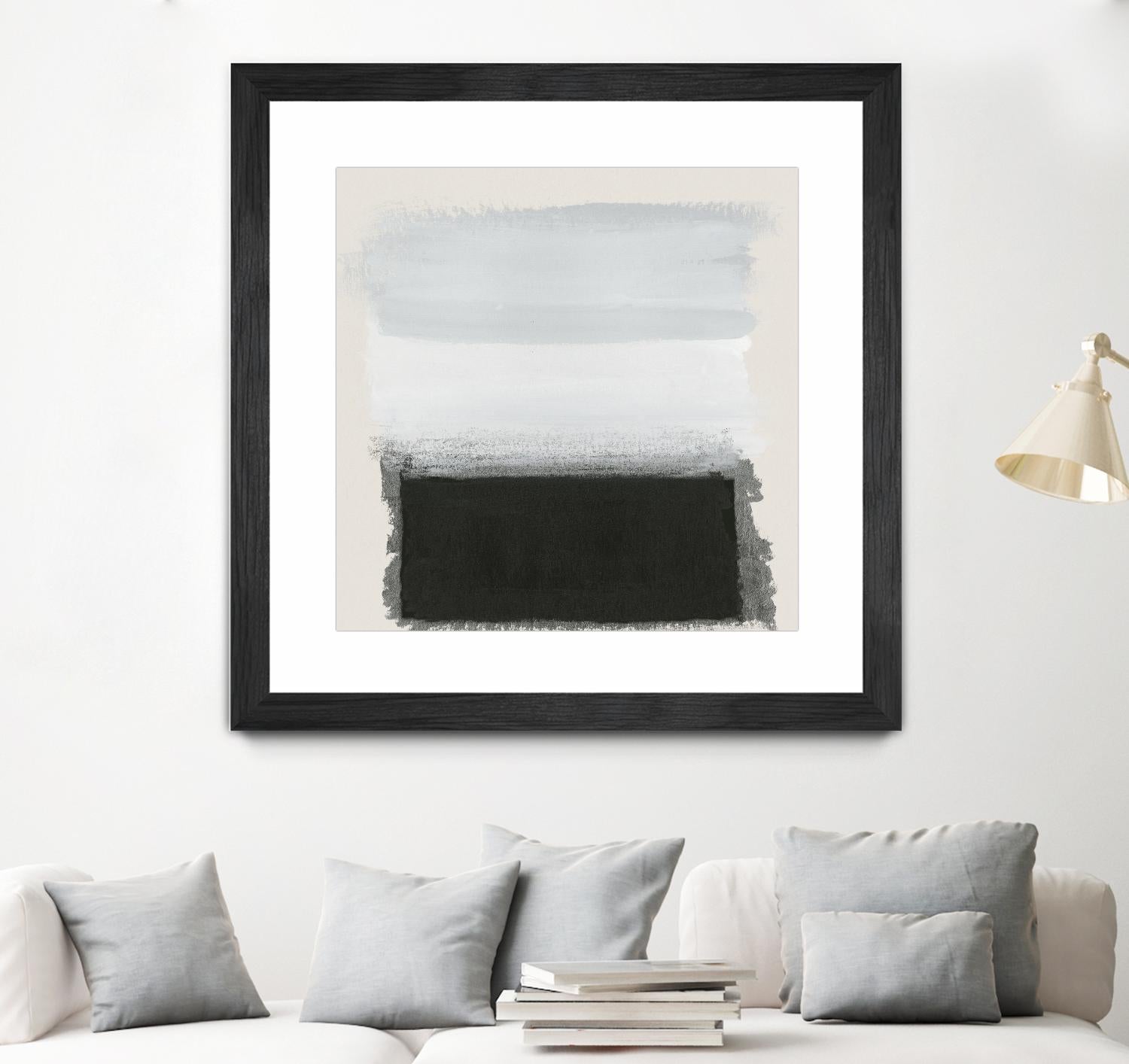 Star Night Interlude by PI Studio on GIANT ART - white abstract rothko