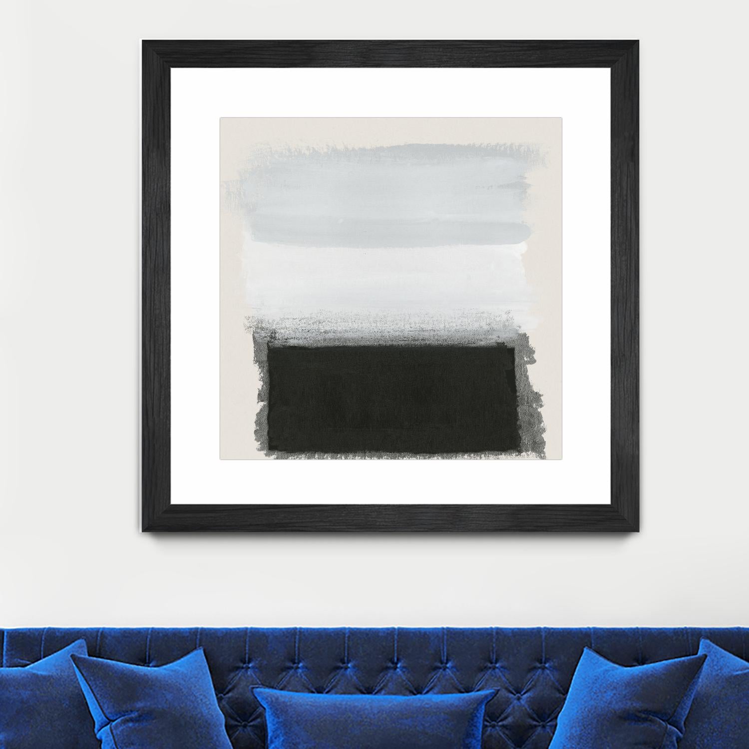 Star Night Interlude by PI Studio on GIANT ART - white abstract rothko