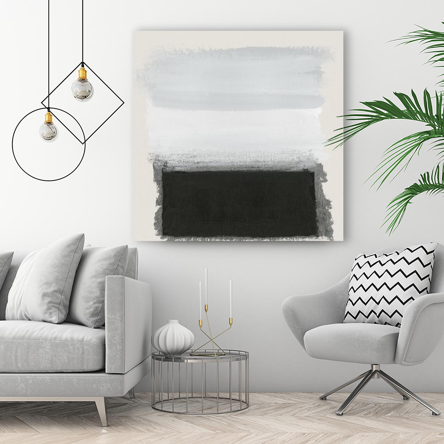 Star Night Interlude by PI Studio on GIANT ART - white shapes rothko