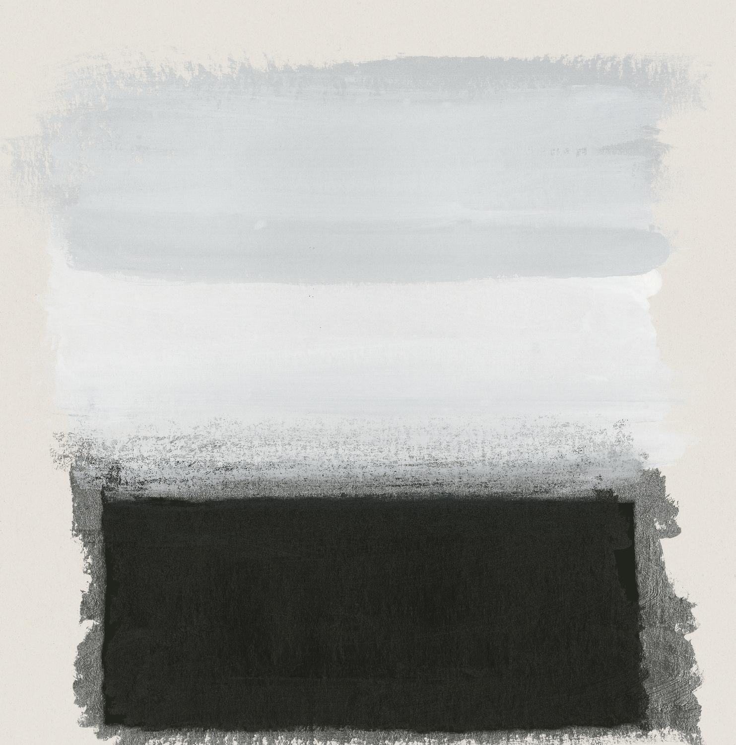 Star Night Interlude par PI Studio sur GIANT ART - rothko blanc abstrait