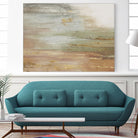 Gold & Blush Coast by PI Studio on GIANT ART - green abstract