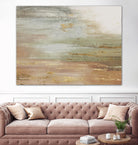 Gold & Blush Coast by PI Studio on GIANT ART - green abstract