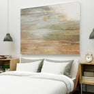 Gold & Blush Coast by PI Studio on GIANT ART - green abstract
