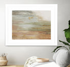 Gold & Blush Coast by PI Studio on GIANT ART - green abstract