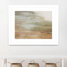 Gold & Blush Coast by PI Studio on GIANT ART - green abstract