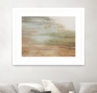Gold & Blush Coast by PI Studio on GIANT ART - green abstract