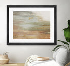 Gold & Blush Coast by PI Studio on GIANT ART - green abstract