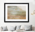 Gold & Blush Coast by PI Studio on GIANT ART - green abstract