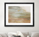 Gold & Blush Coast by PI Studio on GIANT ART - green abstract
