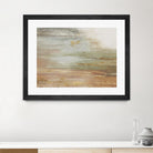 Gold & Blush Coast by PI Studio on GIANT ART - green abstract