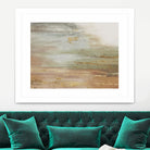 Gold & Blush Coast by PI Studio on GIANT ART - green abstract