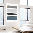 stacked Stripes I by Pi  Studio  on GIANT ART - gold shapes stripes