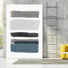 stacked Stripes I by Pi  Studio  on GIANT ART - gold shapes stripes