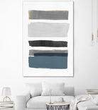 stacked Stripes I by Pi  Studio  on GIANT ART - gold shapes stripes