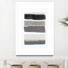 Stacked Stripes III by PI Studio  on GIANT ART - gold shapes stripes