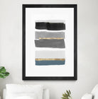 Stacked Stripes III by PI Studio  on GIANT ART - gold shapes stripes