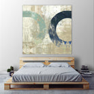 Odeon II by Tom Reeves on GIANT ART - blue abstract