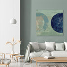 Odeon V by Tom Reeves on GIANT ART - blue abstract