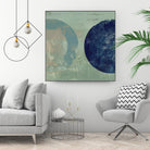 Odeon V by Tom Reeves on GIANT ART - blue abstract