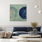 Odeon V by Tom Reeves on GIANT ART - blue abstract