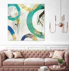 Green Rings II by Tom Reeves on GIANT ART - green abstract