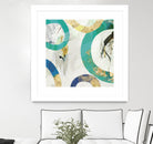 Green Rings II by Tom Reeves on GIANT ART - green abstract