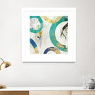 Green Rings II by Tom Reeves on GIANT ART - green abstract