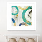 Green Rings II by Tom Reeves on GIANT ART - green abstract