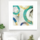 Green Rings II by Tom Reeves on GIANT ART - green abstract