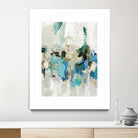 Blue Silver II by Tom Reeves on GIANT ART - blue abstract