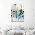 Blue Silver II by Tom Reeves on GIANT ART - blue abstract