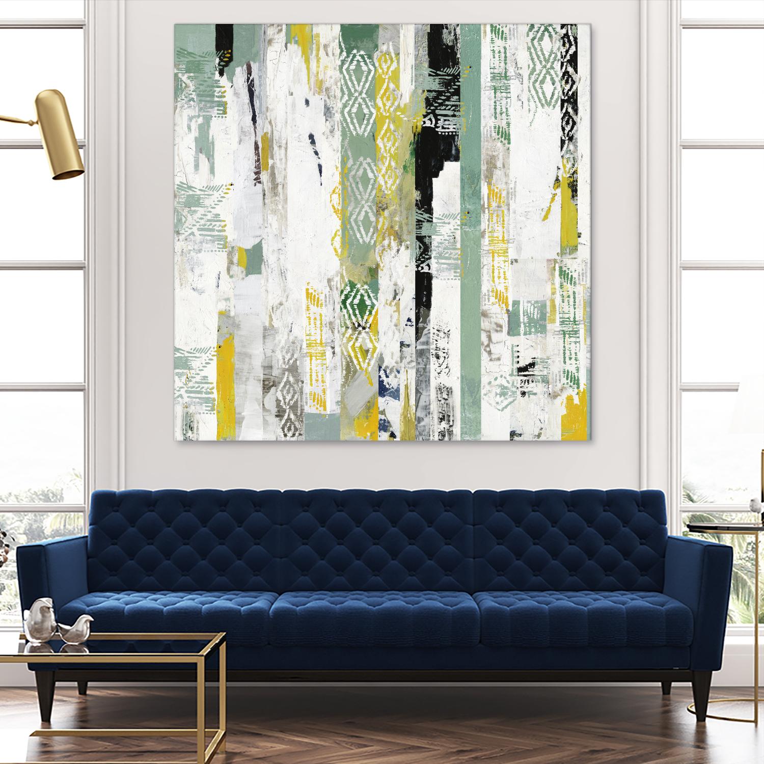 Spring I by Tom Reeves on GIANT ART - green abstract