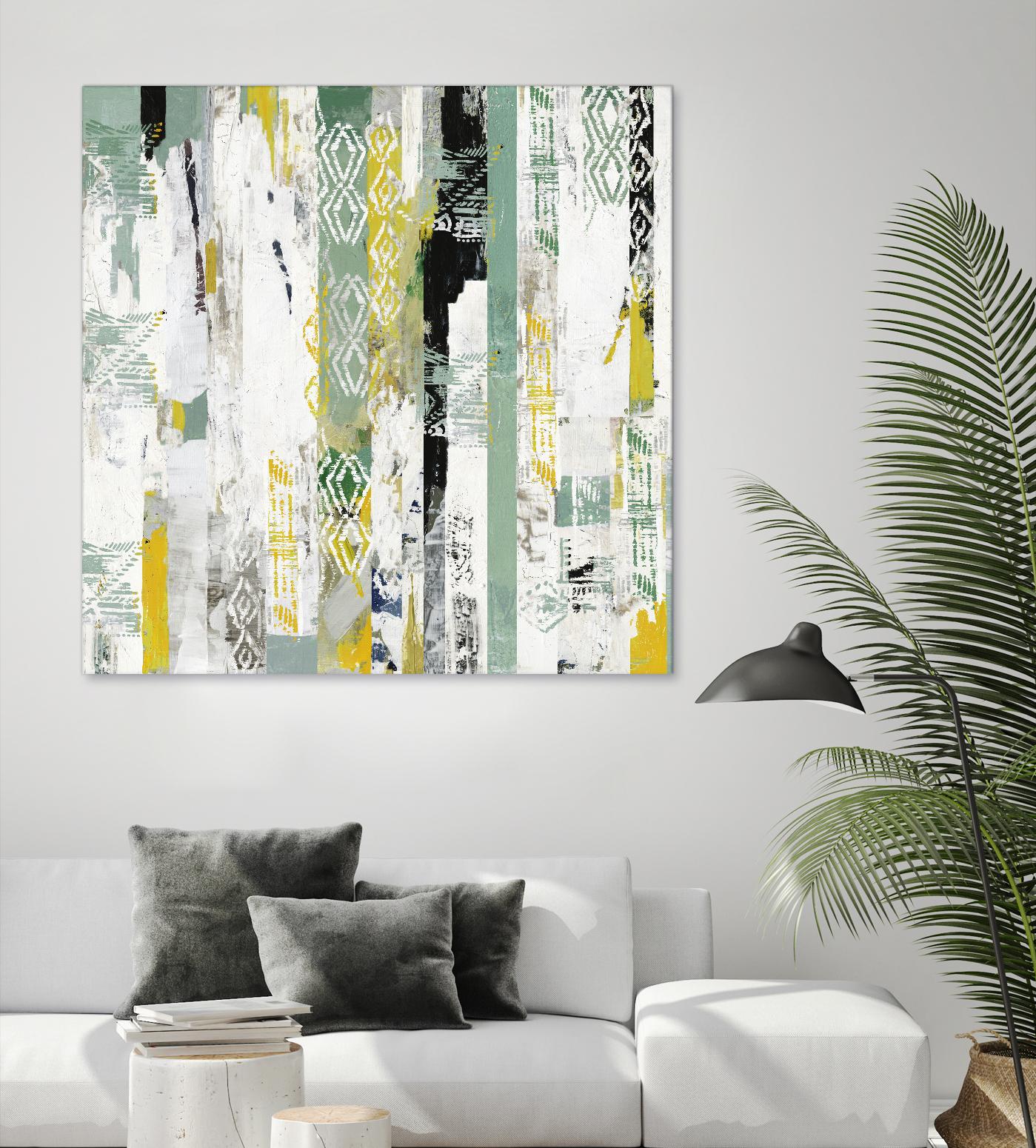 Spring I by Tom Reeves on GIANT ART - green abstract