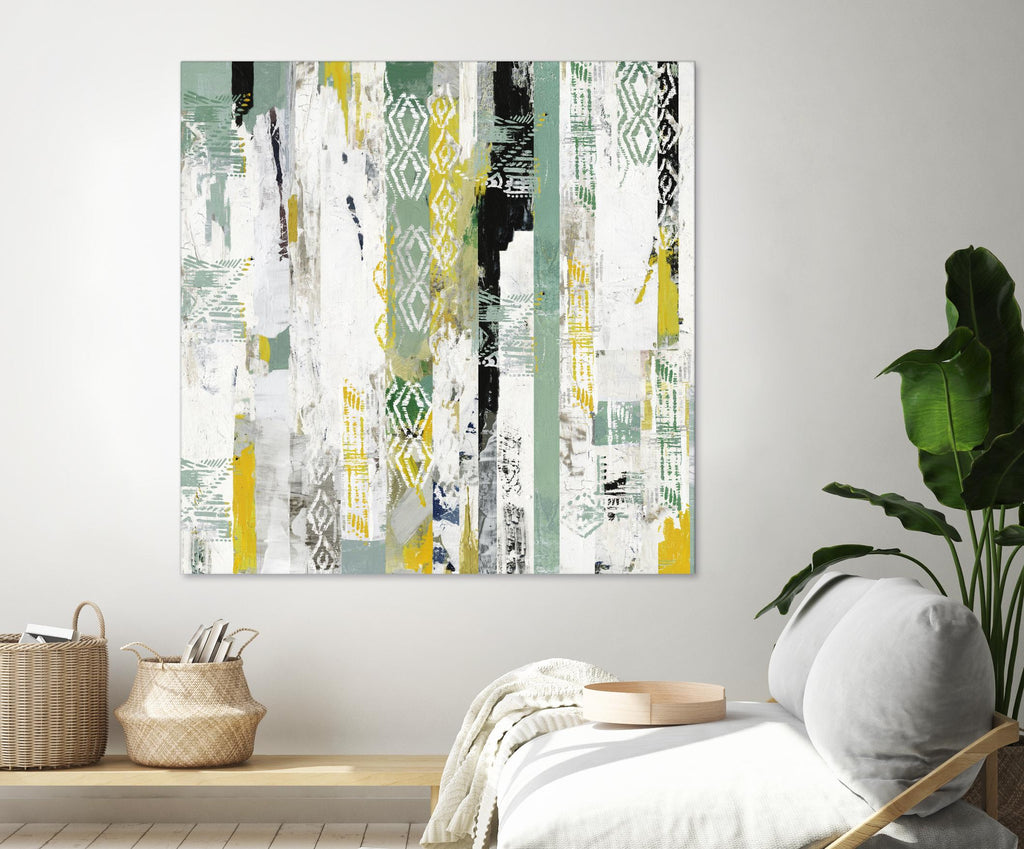 Spring I by Tom Reeves on GIANT ART - green abstract