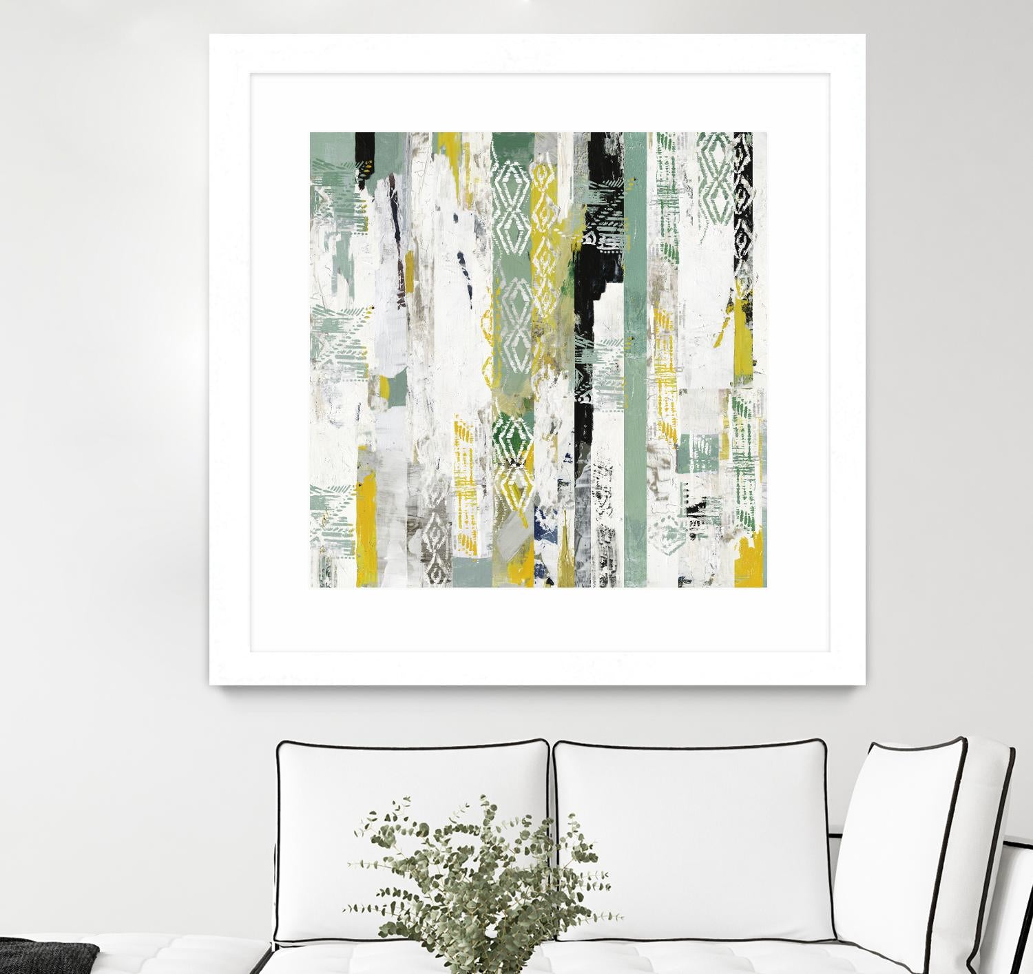 Spring I by Tom Reeves on GIANT ART - green abstract