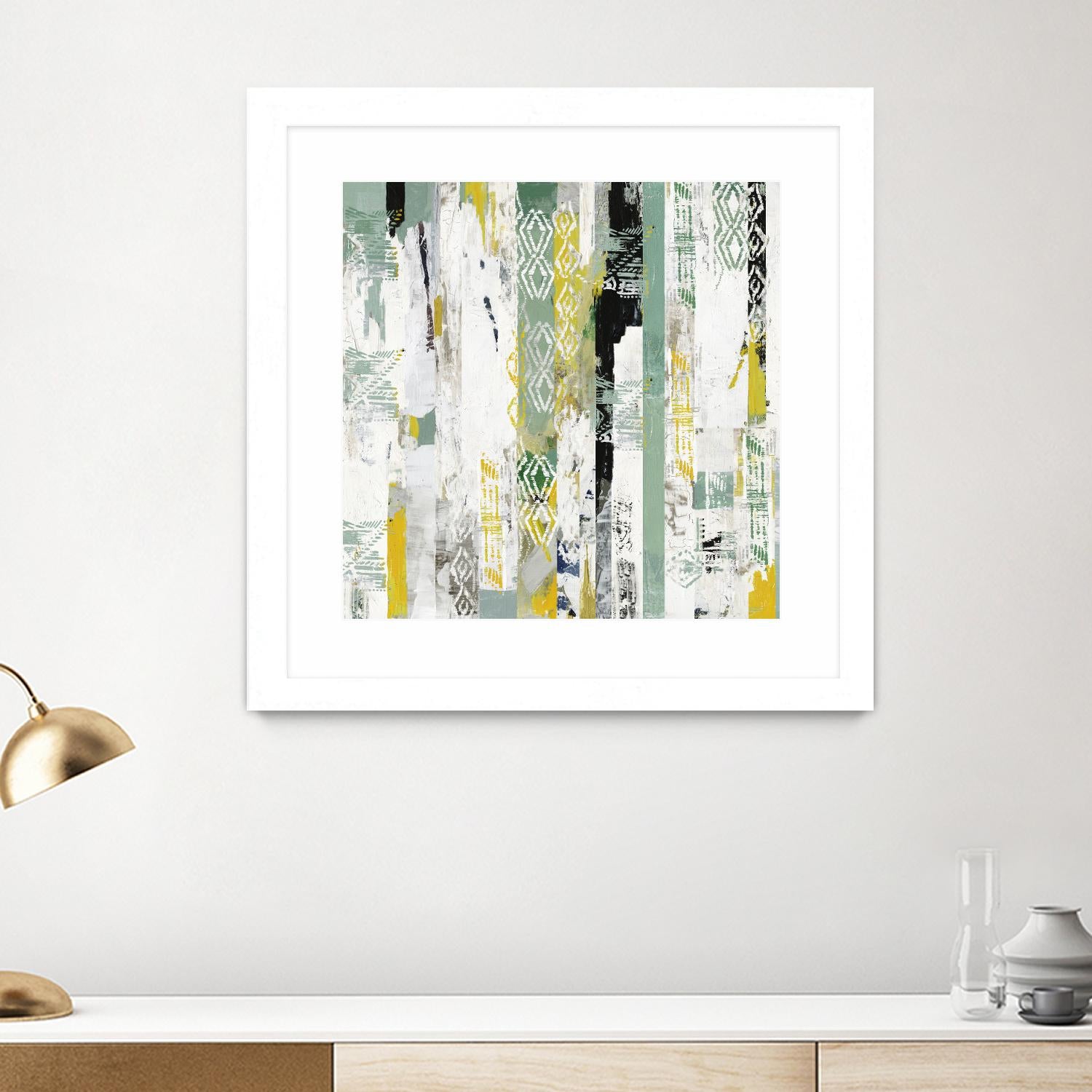 Spring I by Tom Reeves on GIANT ART - green abstract