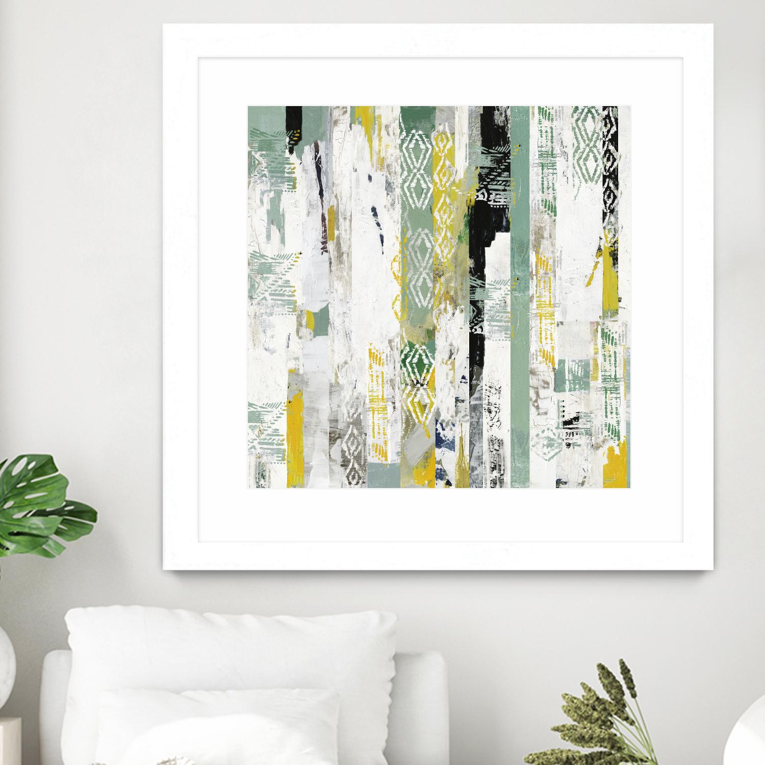 Spring I by Tom Reeves on GIANT ART - green abstract