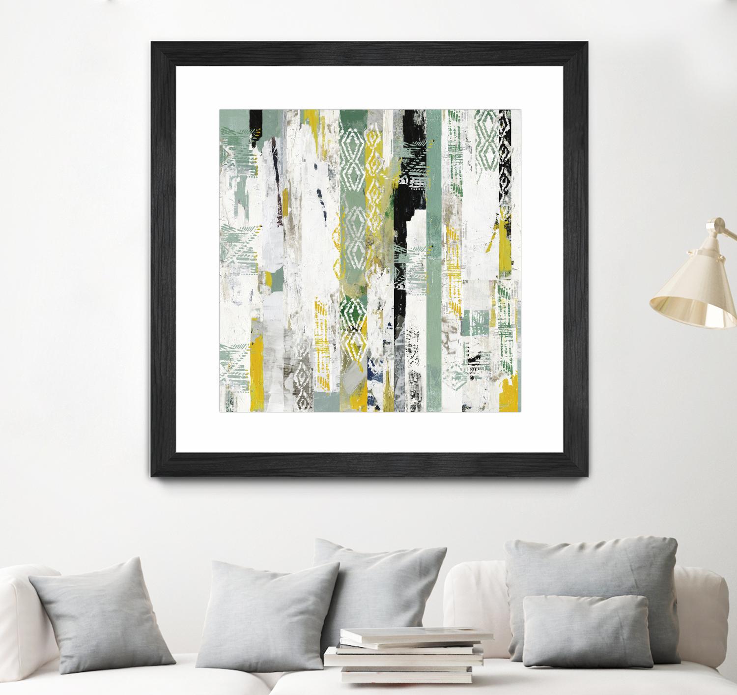 Spring I by Tom Reeves on GIANT ART - green abstract