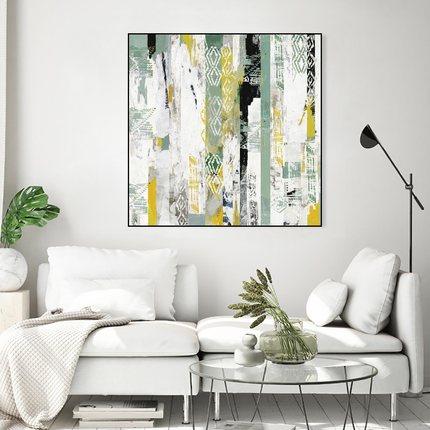 Spring I by Tom Reeves on GIANT ART - green abstract