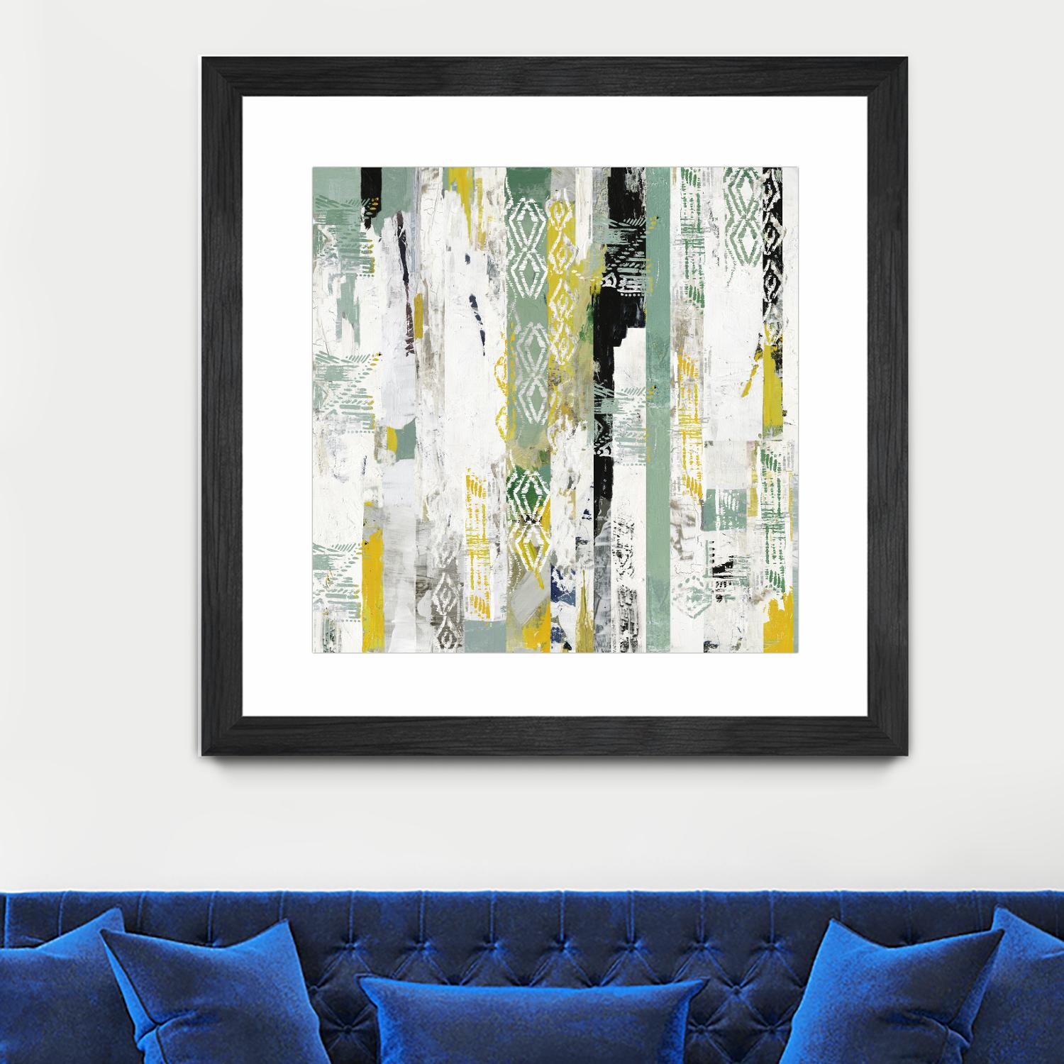 Spring I by Tom Reeves on GIANT ART - green abstract