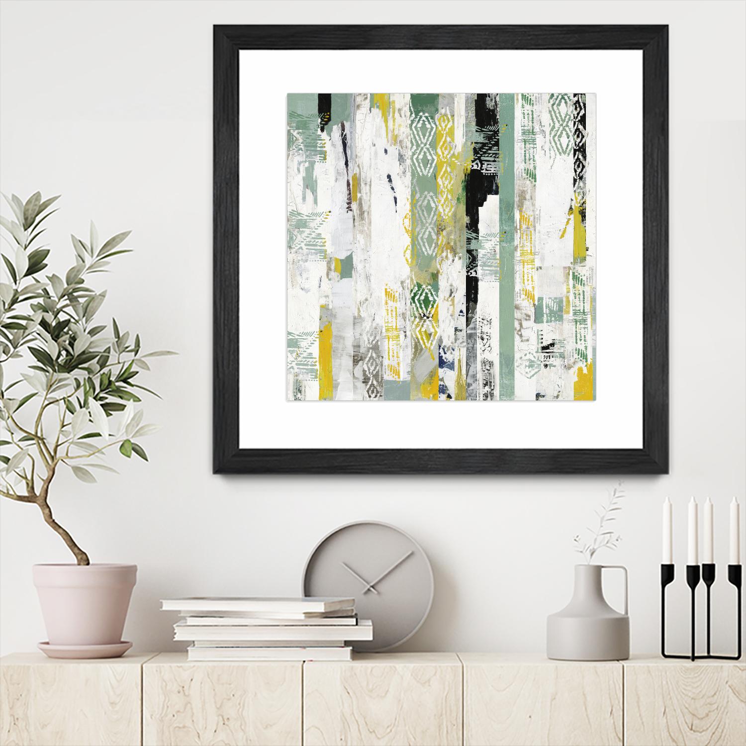 Spring I by Tom Reeves on GIANT ART - green abstract