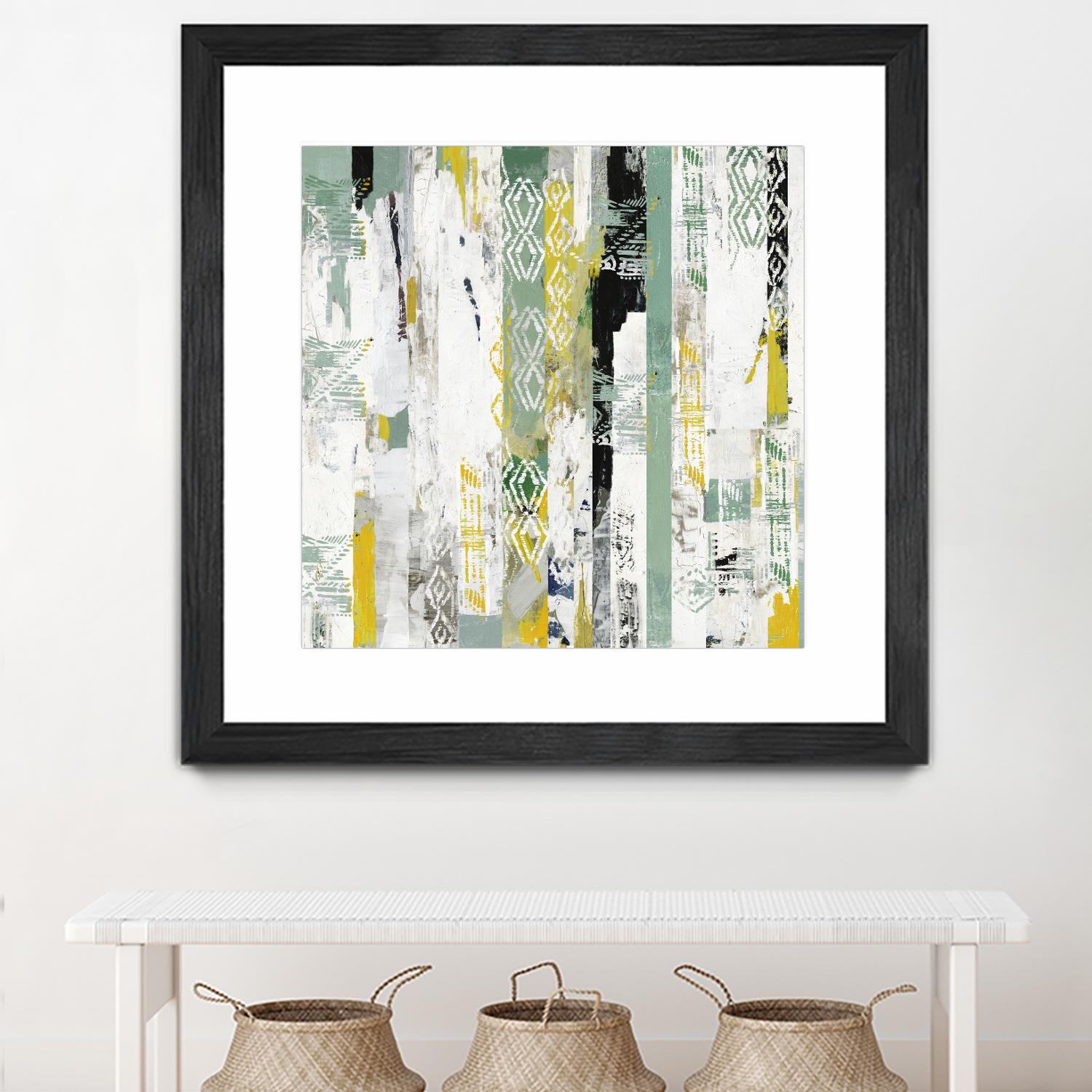 Spring I by Tom Reeves on GIANT ART - green abstract