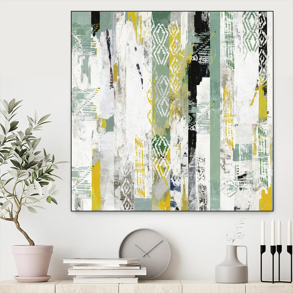 Spring I by Tom Reeves on GIANT ART - green abstract