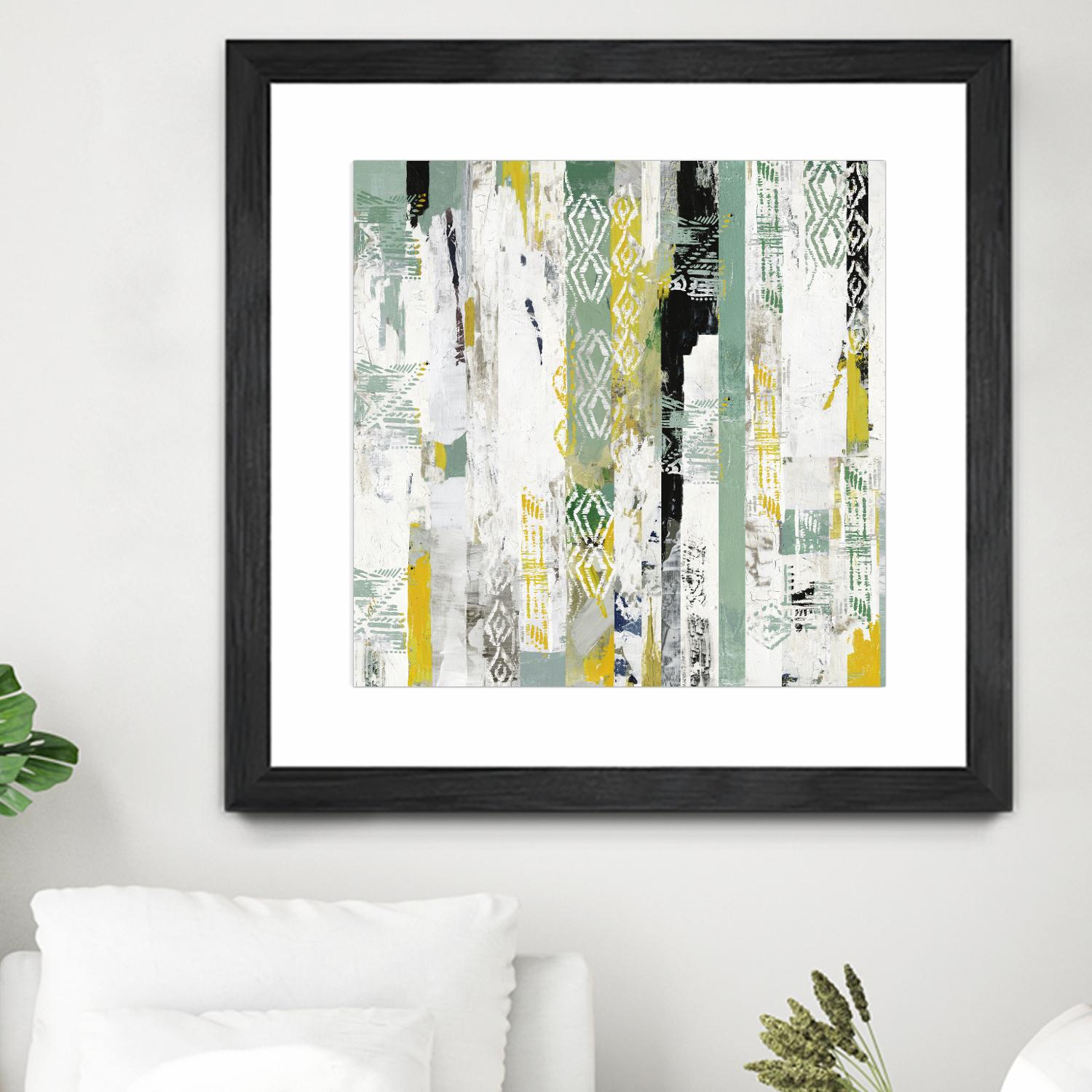 Spring I by Tom Reeves on GIANT ART - green abstract