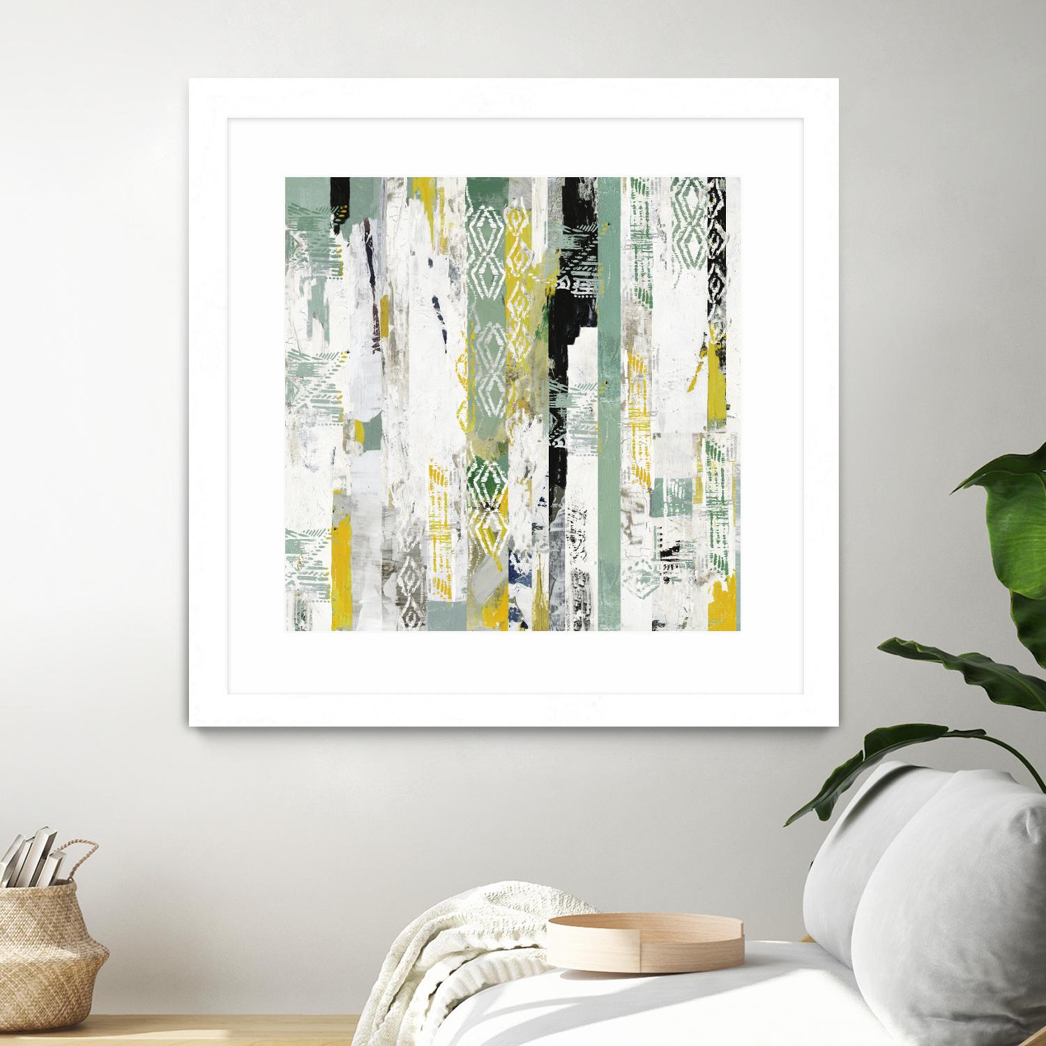 Spring I by Tom Reeves on GIANT ART - green abstract