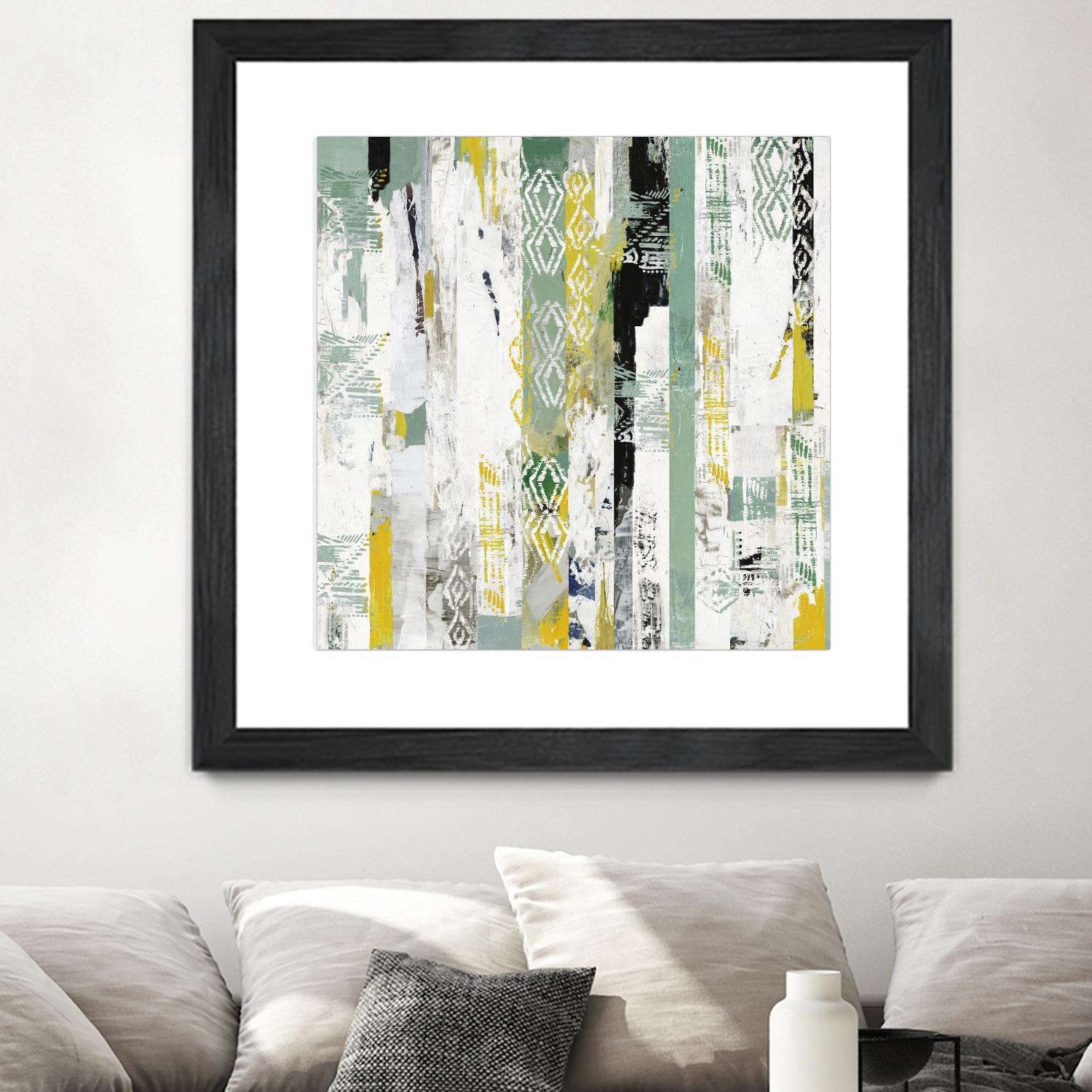 Spring I by Tom Reeves on GIANT ART - green abstract