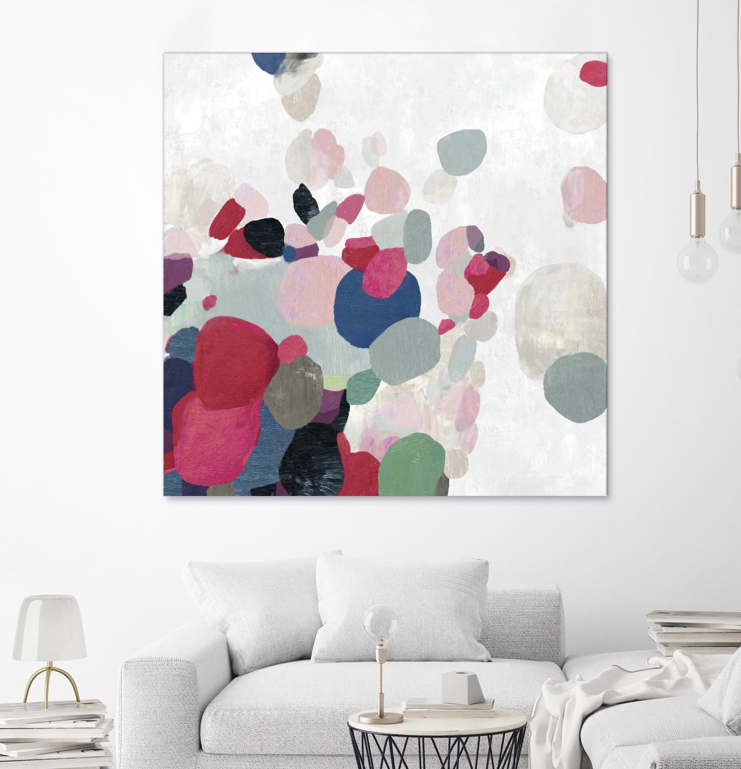 Multicolourful I by Tom Reeves on GIANT ART - red abstract