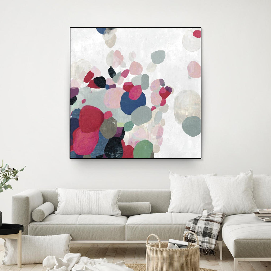 Multicolourful I by Tom Reeves on GIANT ART - red abstract